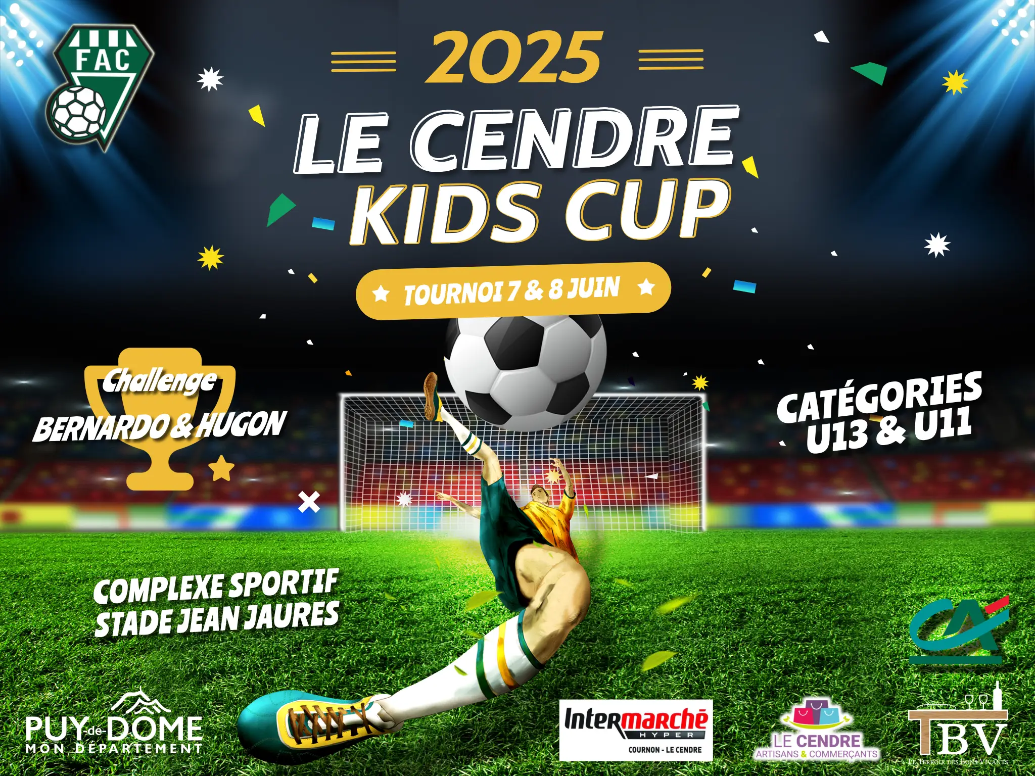 Affiche Le Cendre Kids Cup 2025